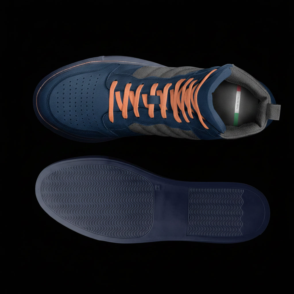 KIKI ORANGE 橙 HIGH-TOP (MENS) 1 OF 1 EDITION