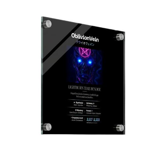 OBLIVION VEIN クライオウェイン LIGHTMAGIC® INTERIOR ART (ACRYLIC WALL OBJECT)
