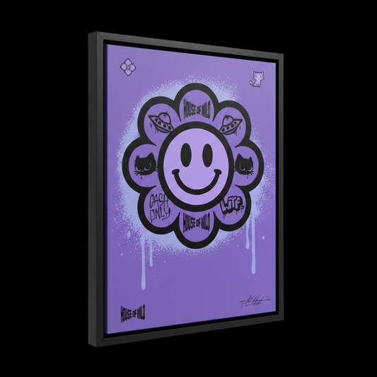 NEON BLOOM キャンバス エディション CANVAS OBJECT (FRAMED CANVAS)