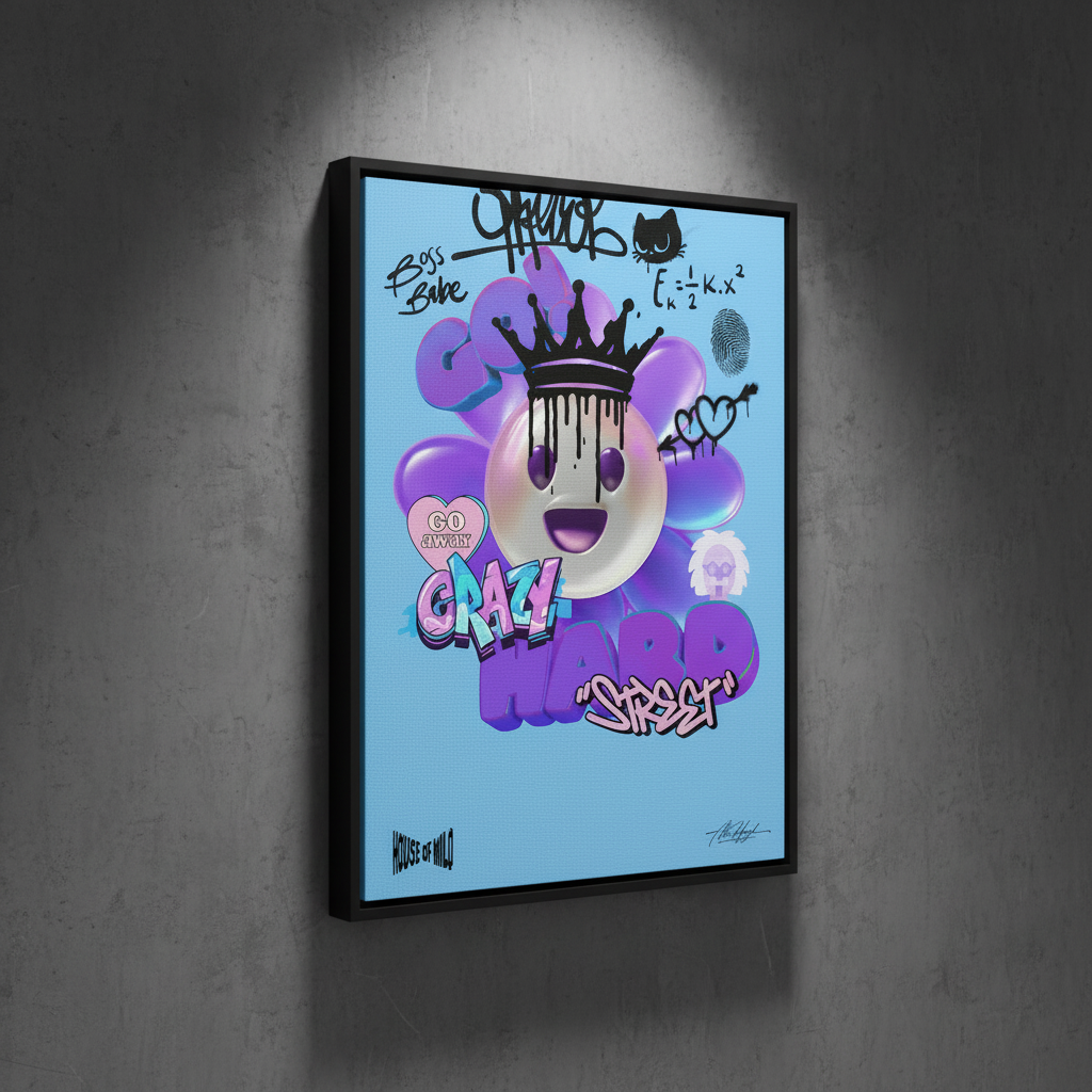 CHAOS BLOOM キャンバス エディション CANVAS OBJECT (FRAMED CANVAS)