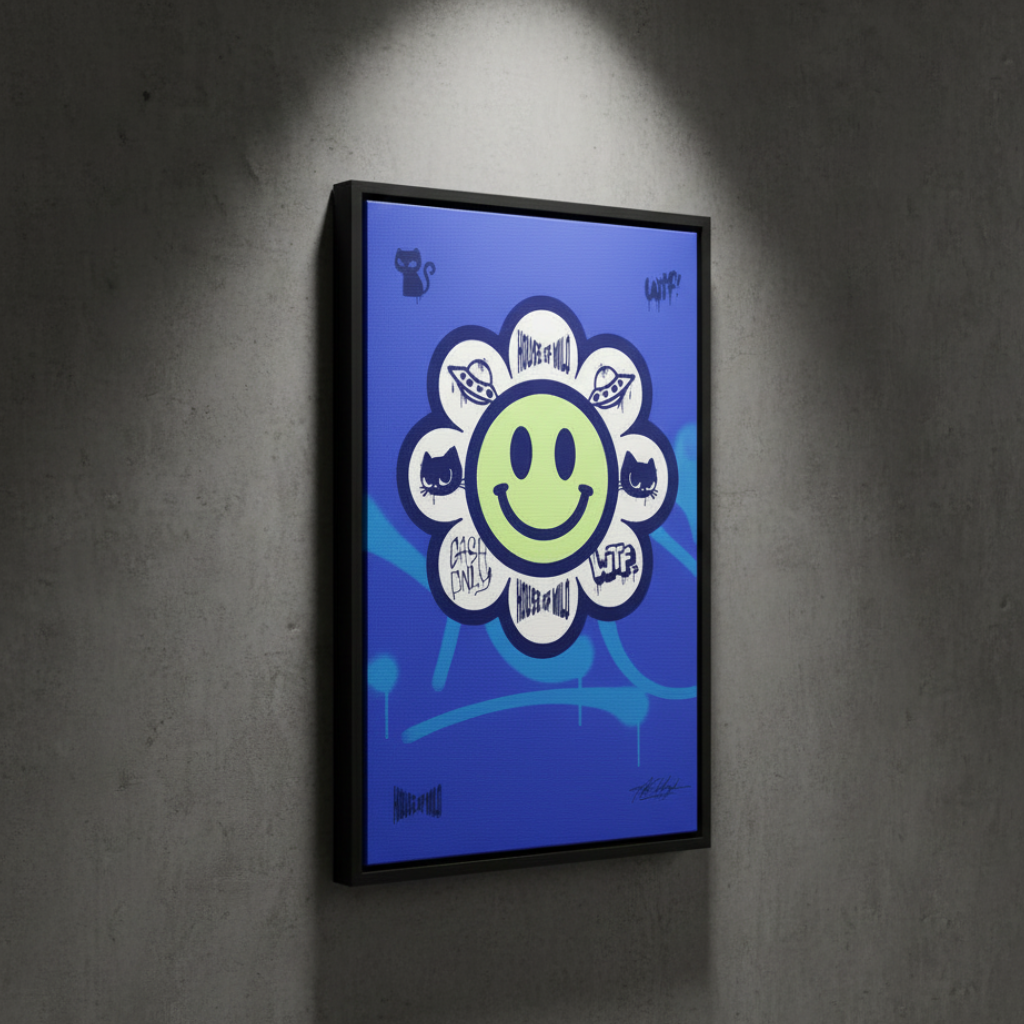 NOIR BLOOM キャンバス エディション CANVAS OBJECT (FRAMED CANVAS)