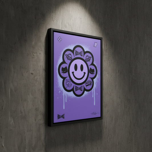 NEON BLOOM キャンバス エディション CANVAS OBJECT (FRAMED CANVAS)