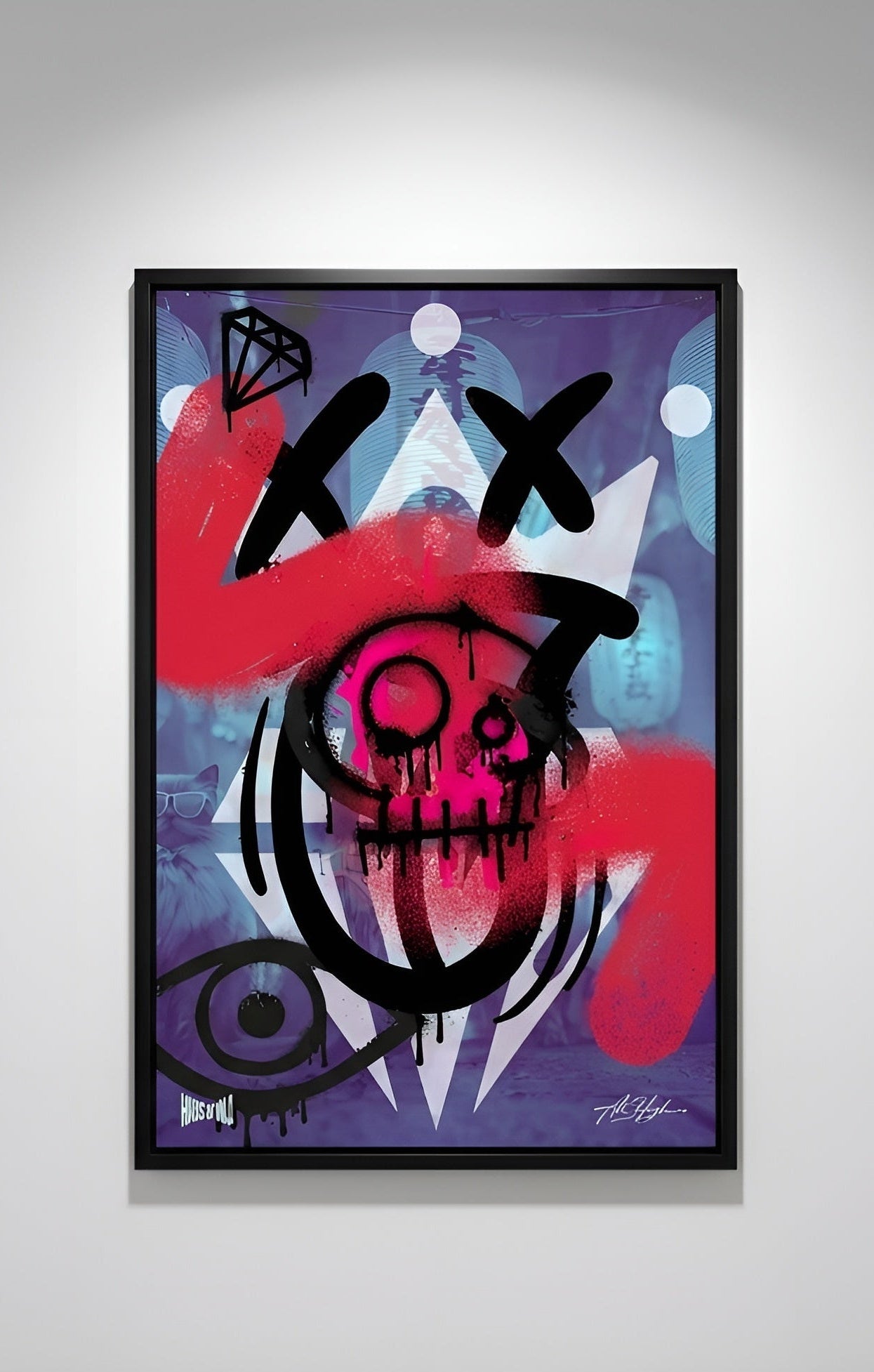 EVIL MOTHER 悪 ART PRINT (60x90 cm / "24x36″)