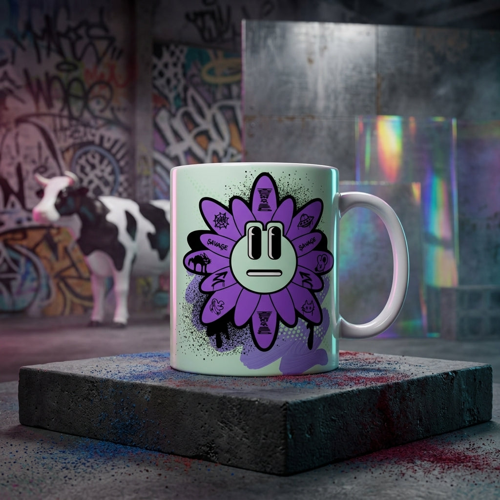 CHEEKY PETAL 生意気 11OZ CERAMIC MUG