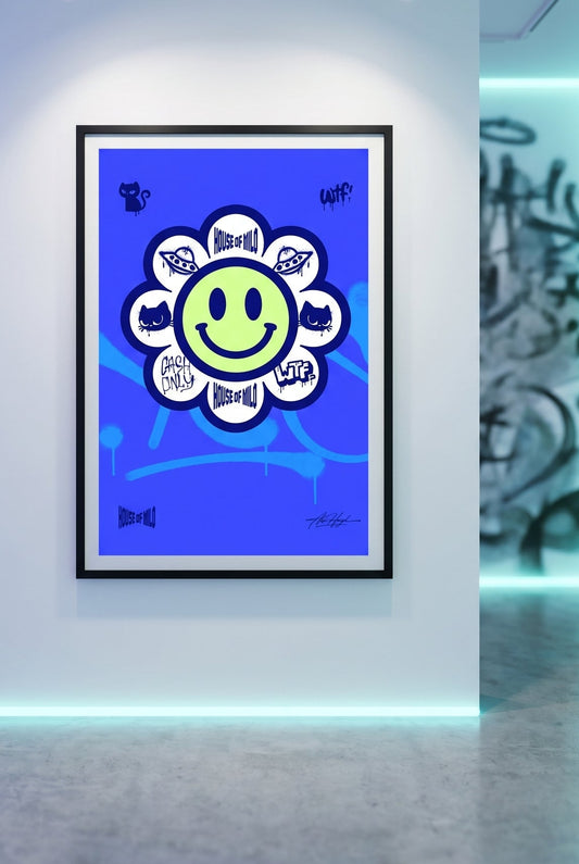 NOIR BLOOM キャンバス エディション ART PRINT (60x90 cm / "24x36″)