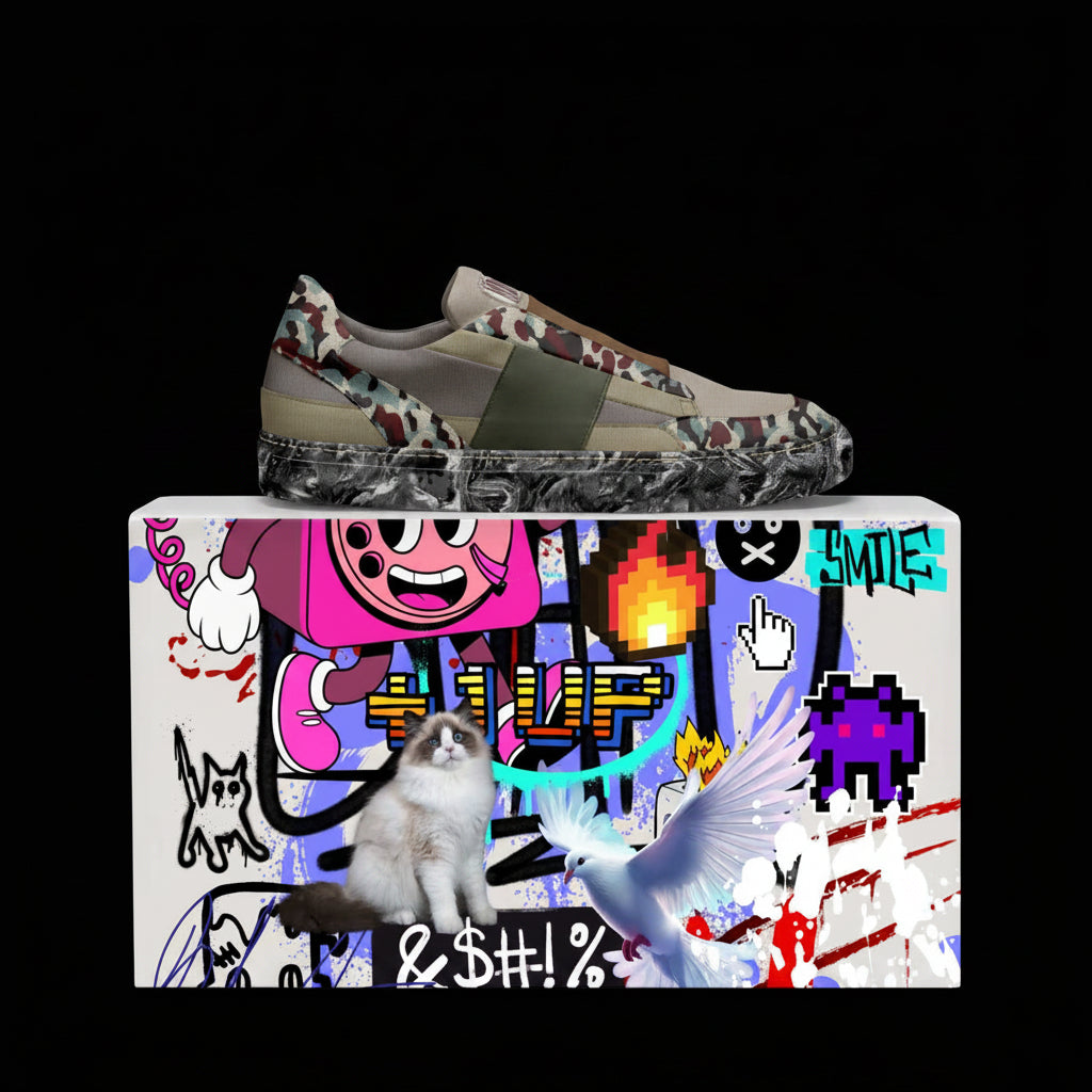 URBAN CAMO 迷彩 SLIP-ON (MENS) 1 OF 1 EDITION