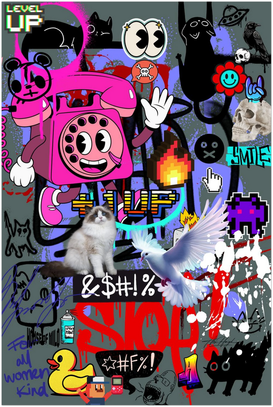 ECHOES OF INSCRIPTION 刻印の残響 ポスター エディション ART PRINT (60x90 cm / "24x36″)