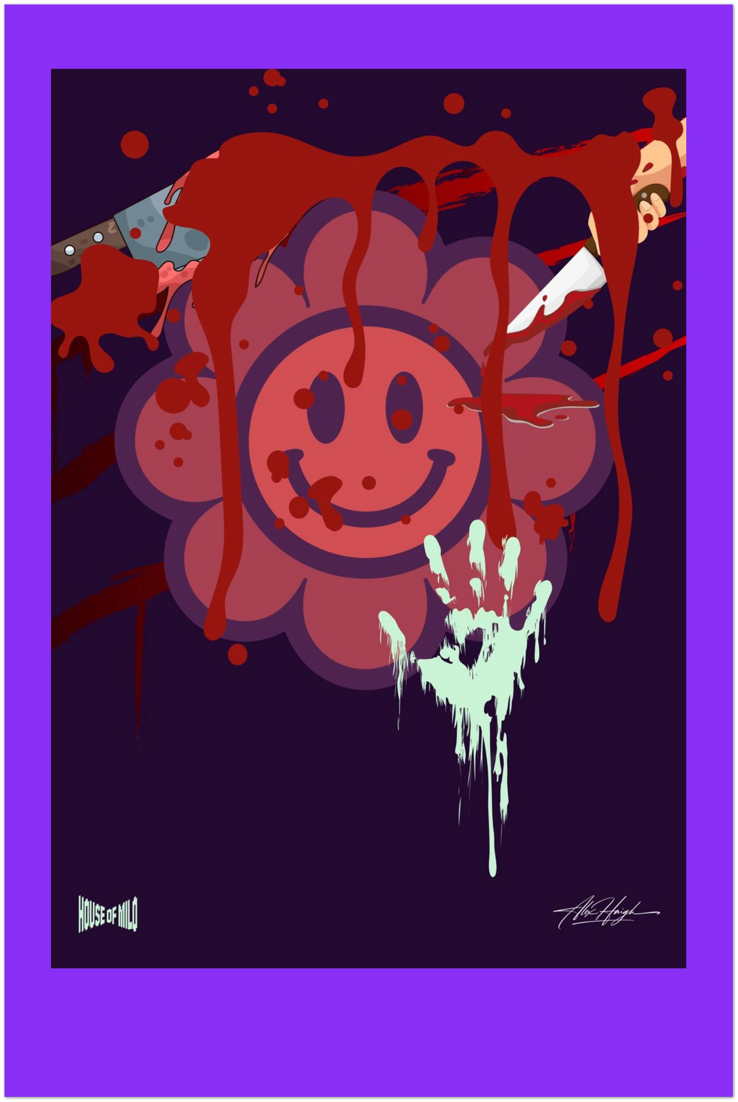 SELFISH わがまま ART PRINT (60x90 cm / "24x36″)