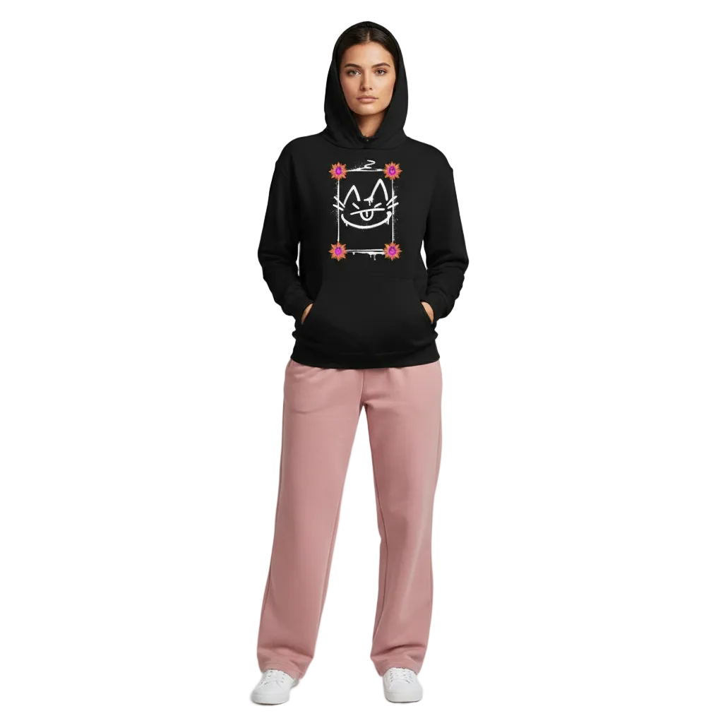 FLOWERPUNK 花 (UNISEX) HOODIE