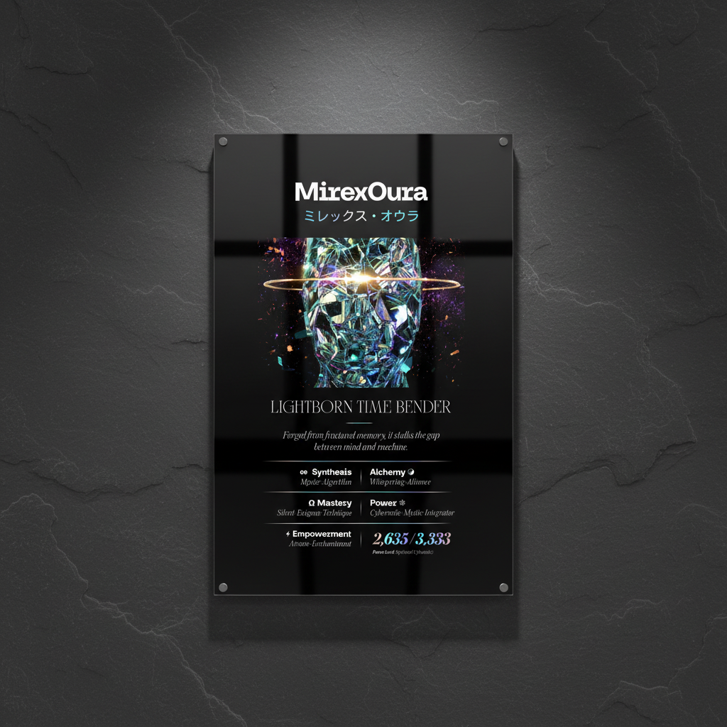 MIREX AURA ミレックス・オウラ LIGHTMAGIC® INTERIOR ART (ACRYLIC WALL OBJECT)