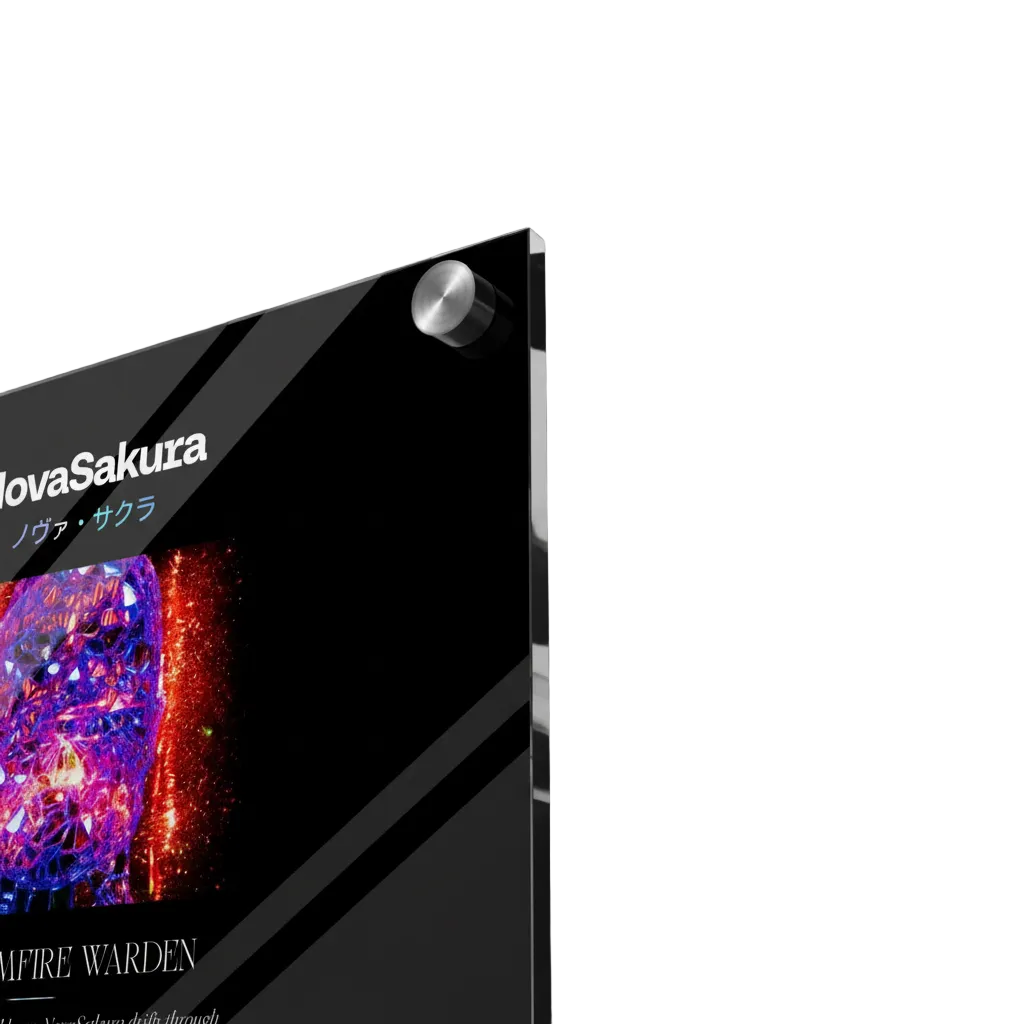 NOVA SAKURA ノヴァ・サクラ LIGHTMAGIC® INTERIOR ART (ACRYLIC WALL OBJECT)