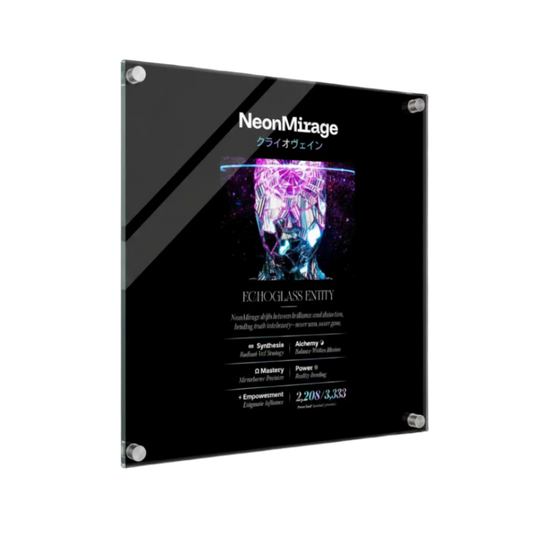 NEON MIRAGE クライオウェイン LIGHTMAGIC® INTERIOR ART (ACRYLIC WALL OBJECT)