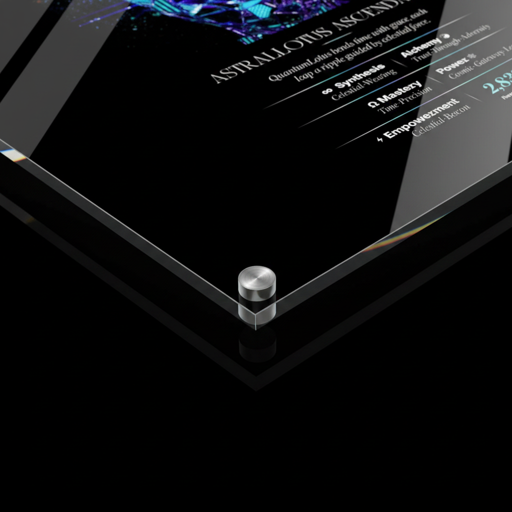 QUANTUM LOTUS クォンタムロータス LIGHTMAGIC® INTERIOR ART (ACRYLIC WALL OBJECT)