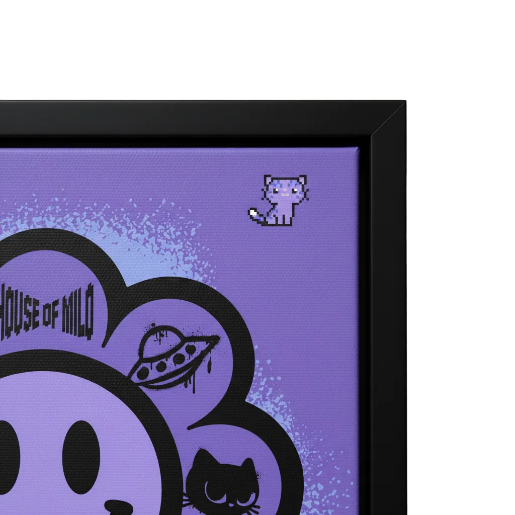 NEON BLOOM キャンバス エディション CANVAS OBJECT (FRAMED CANVAS)