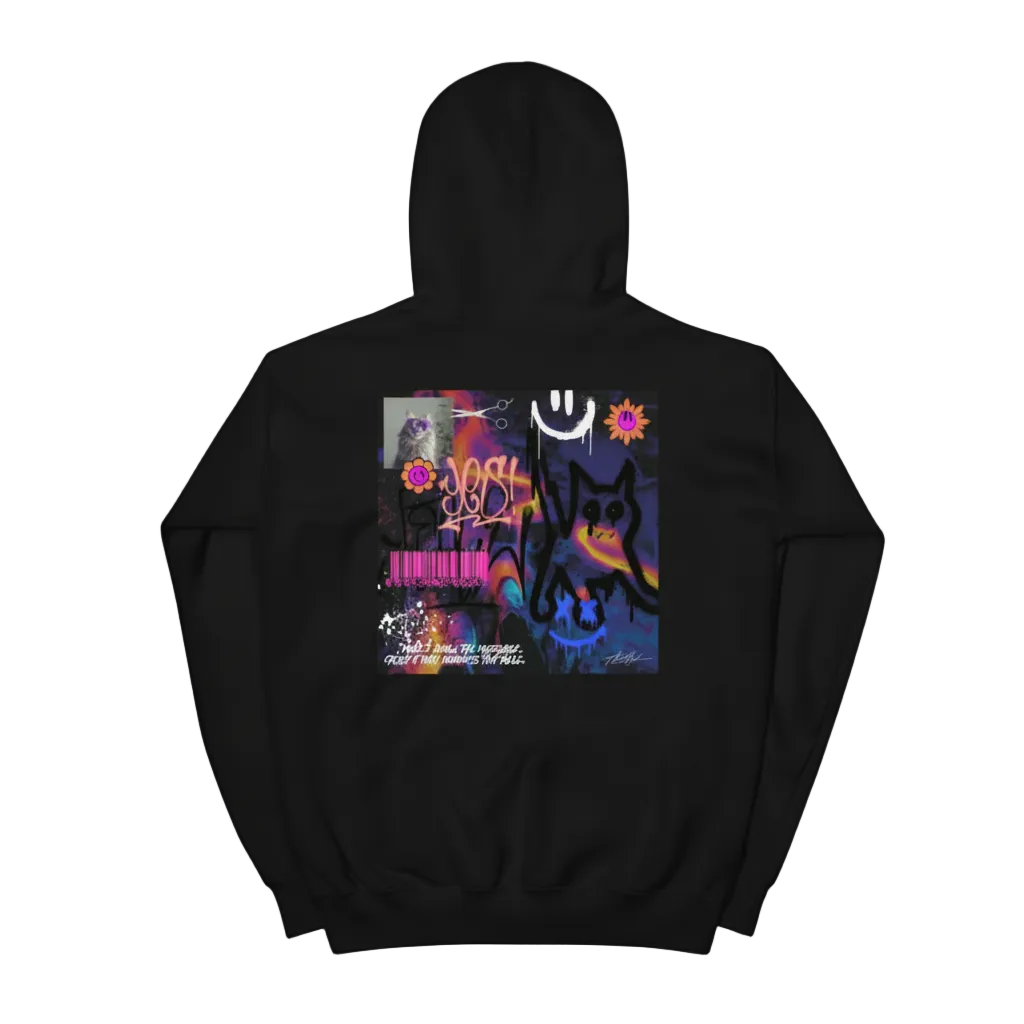 FLOWERPUNK 花 (UNISEX) HOODIE