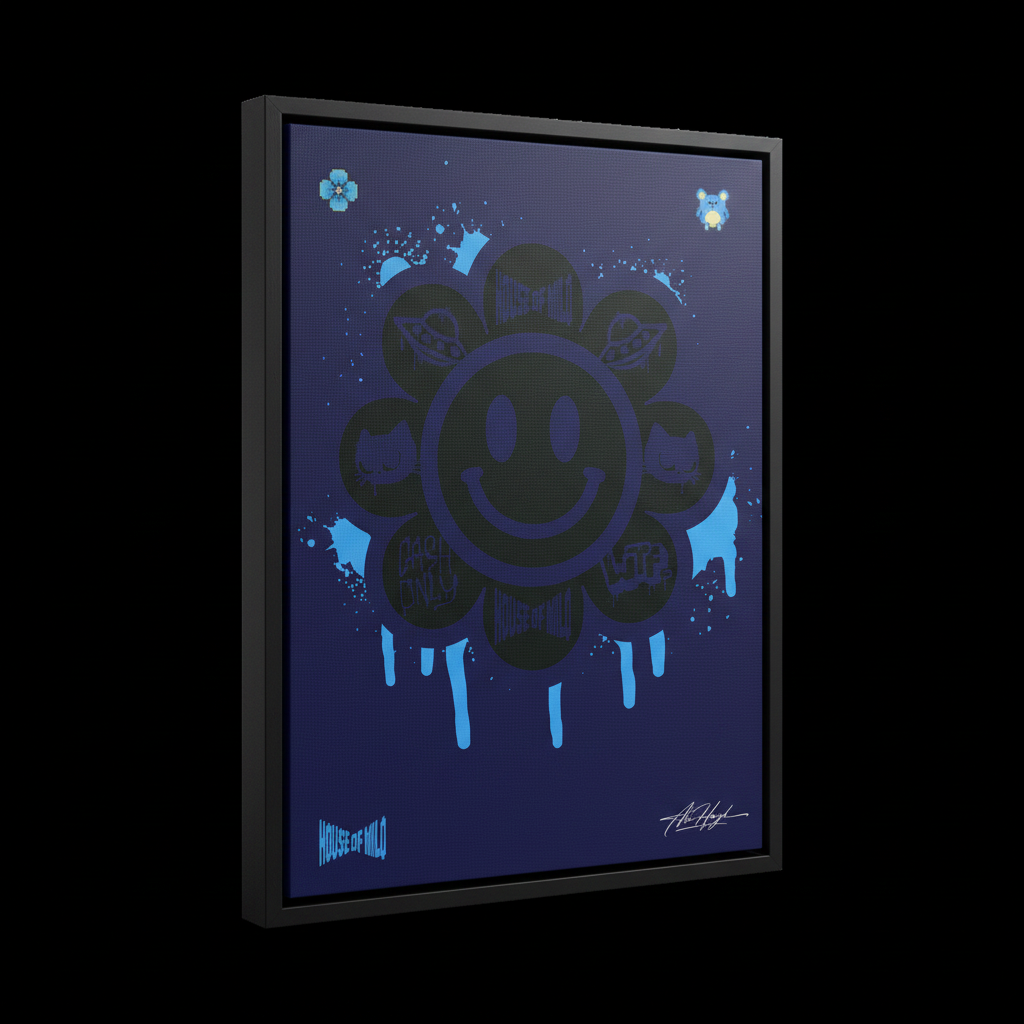OBSIDIAN BLOOM キャンバス エディション CANVAS OBJECT (FRAMED CANVAS)