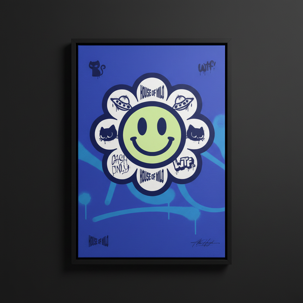 NOIR BLOOM キャンバス エディション CANVAS OBJECT (FRAMED CANVAS)