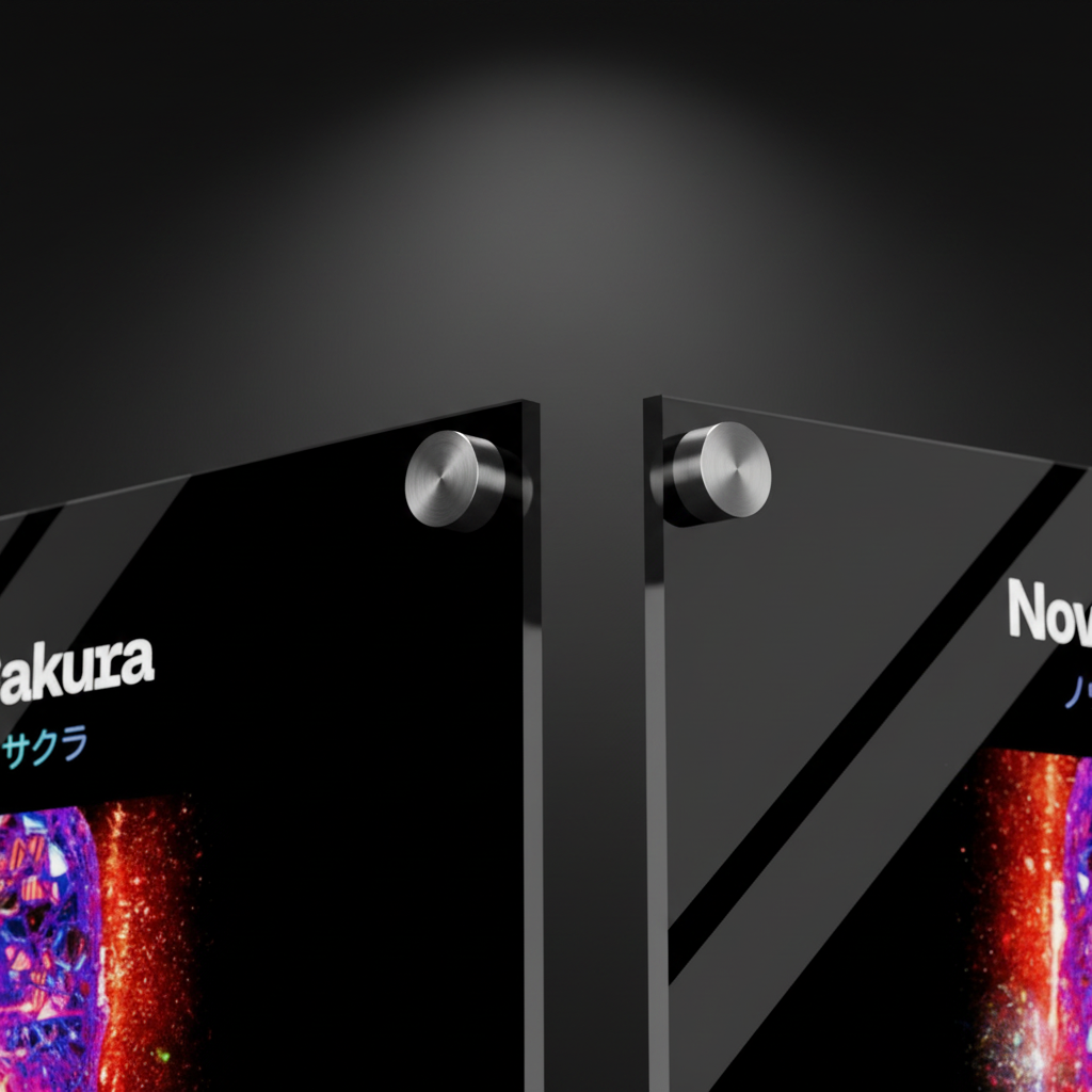 NOVA SAKURA ノヴァ・サクラ LIGHTMAGIC® INTERIOR ART (ACRYLIC WALL OBJECT)