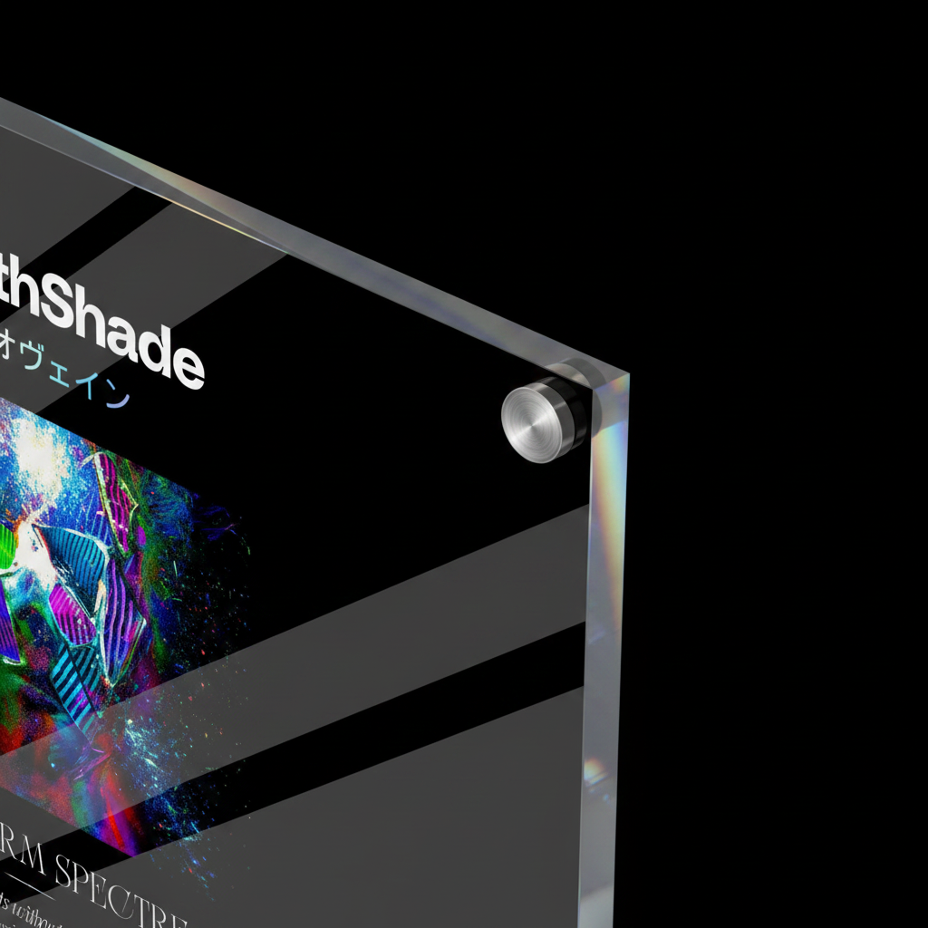 ZENNETH SHADE クライオウェイン LIGHTMAGIC® INTERIOR ART (ACRYLIC WALL OBJECT)