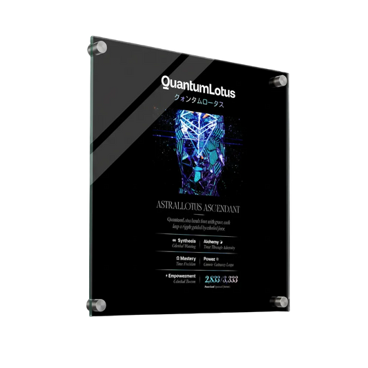QUANTUM LOTUS クォンタムロータス LIGHTMAGIC® INTERIOR ART (ACRYLIC WALL OBJECT)