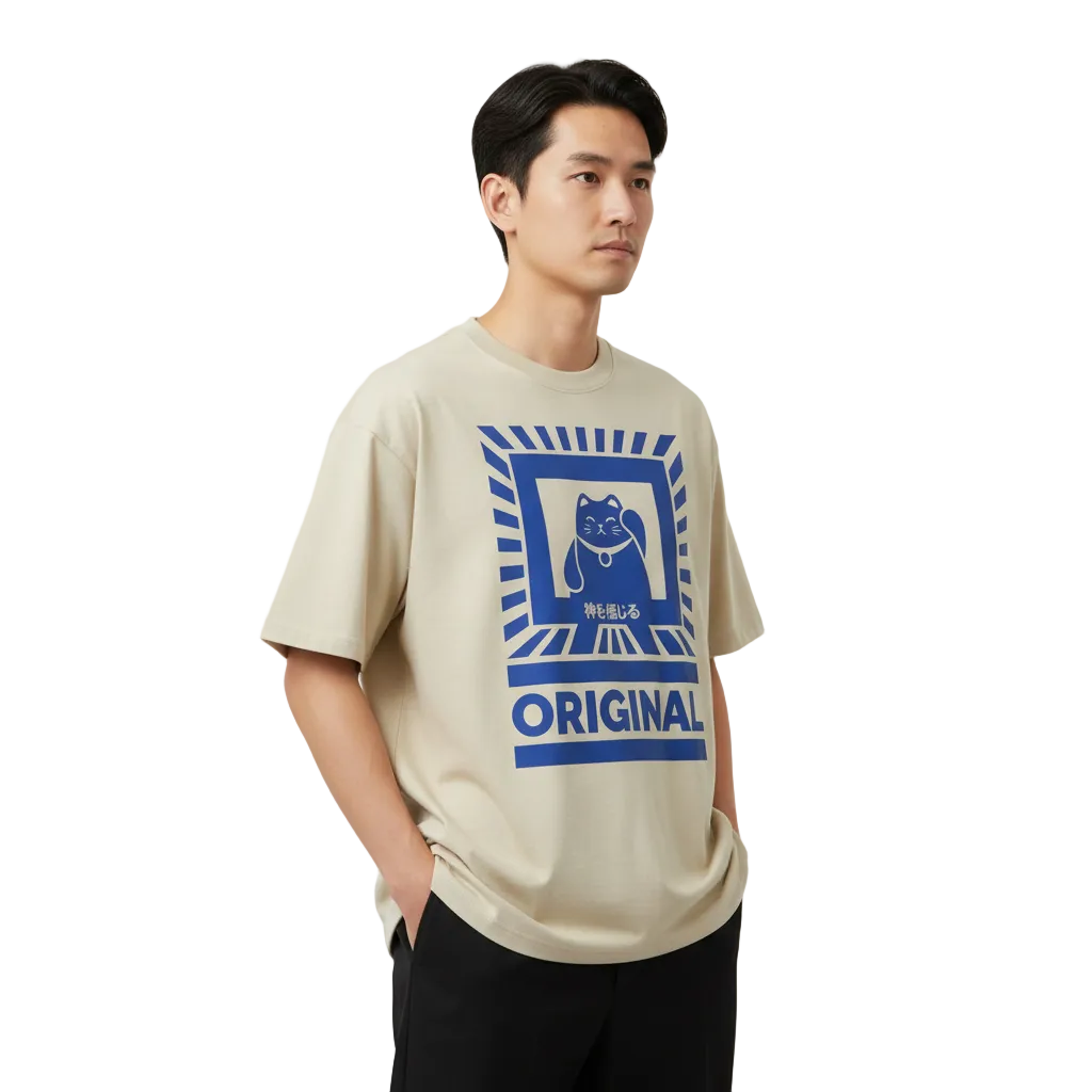NEKO 猫 (UNISEX) OVERSIZED TEE