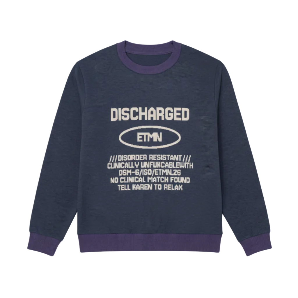 DISCHARGED 放電 (UNISEX) SWEATSHIRT