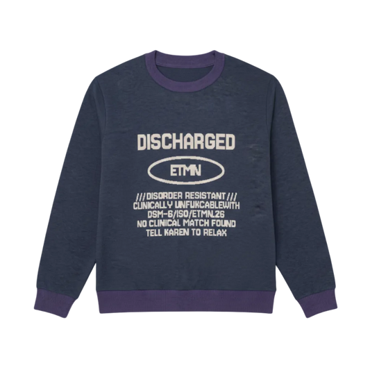 DISCHARGED 放電 (UNISEX) SWEATSHIRT