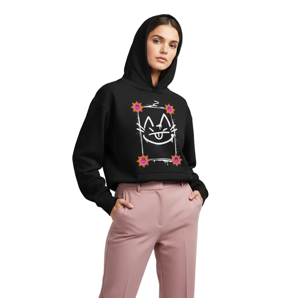 FLOWERPUNK 花 (UNISEX) HOODIE