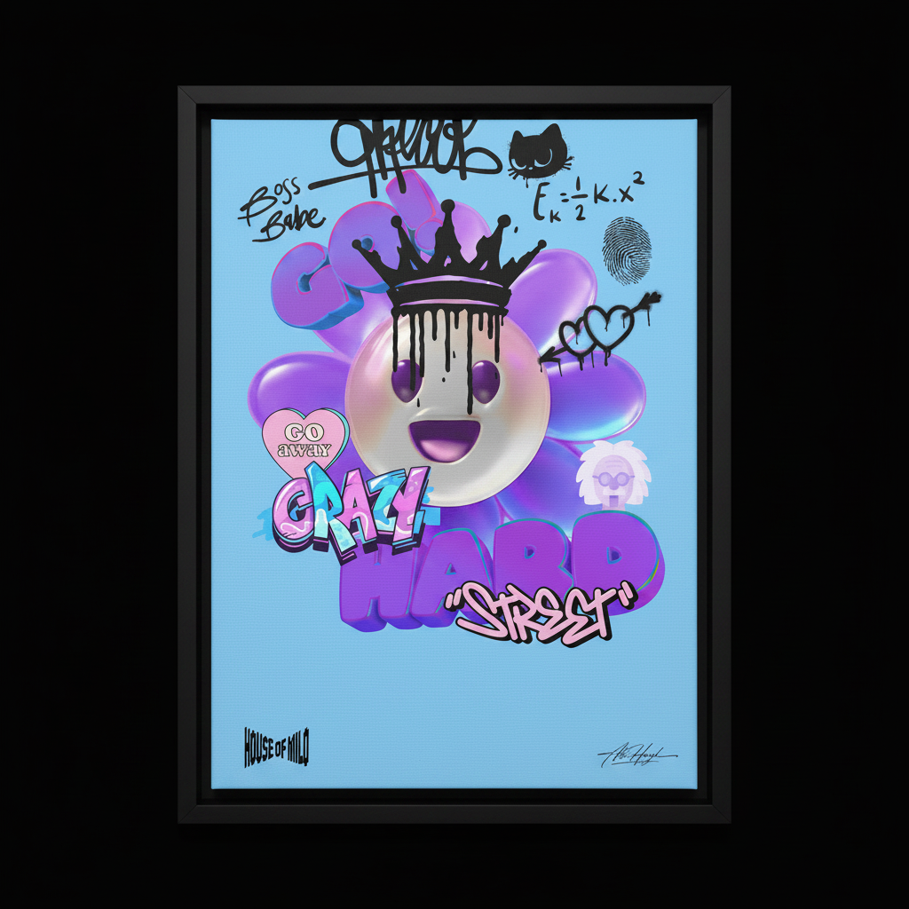 CHAOS BLOOM キャンバス エディション CANVAS OBJECT (FRAMED CANVAS)
