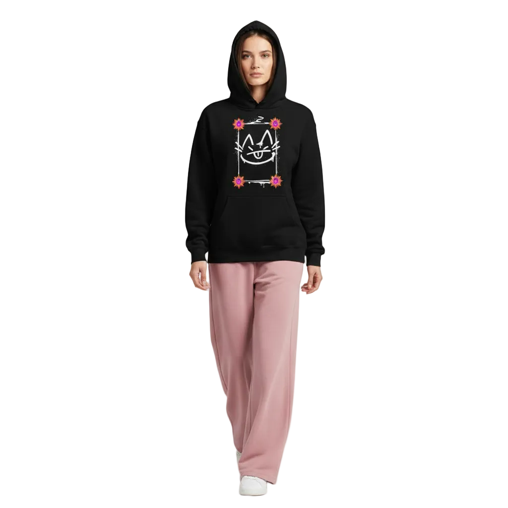 FLOWERPUNK 花 (UNISEX) HOODIE