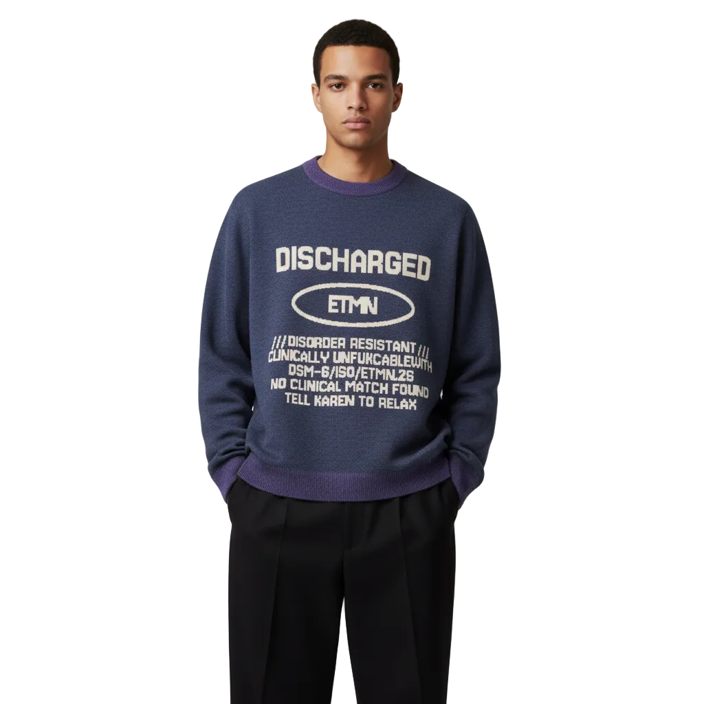 DISCHARGED 放電 (UNISEX) SWEATSHIRT