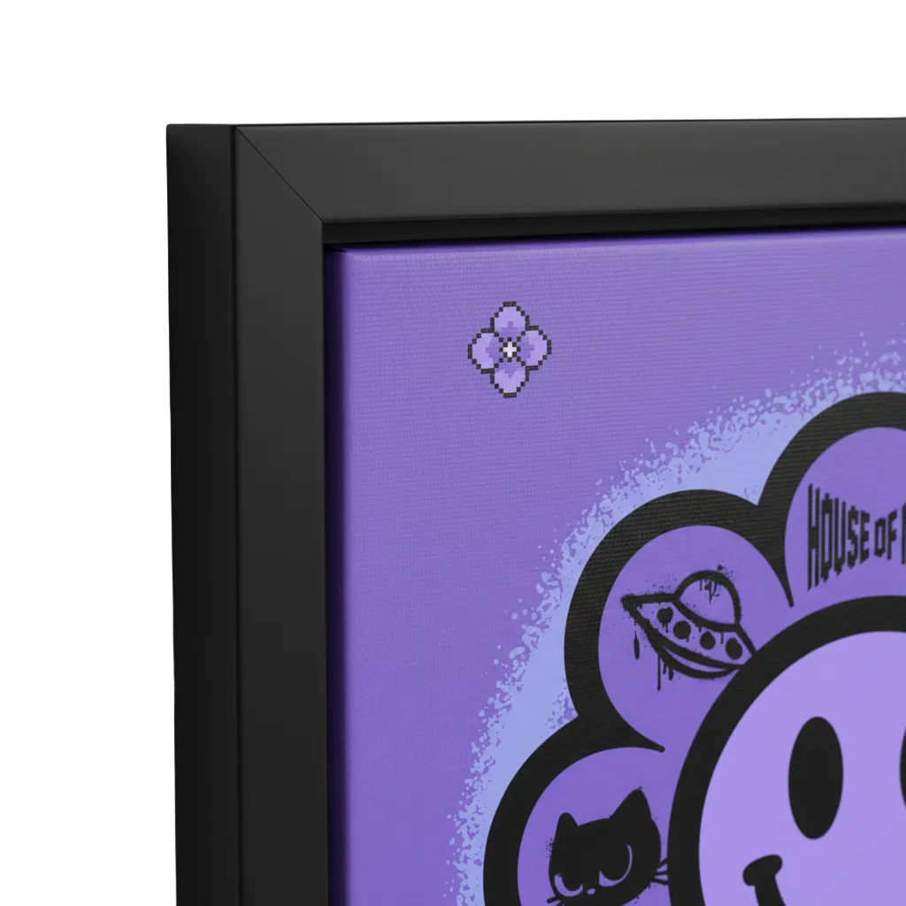 NEON BLOOM キャンバス エディション CANVAS OBJECT (FRAMED CANVAS)