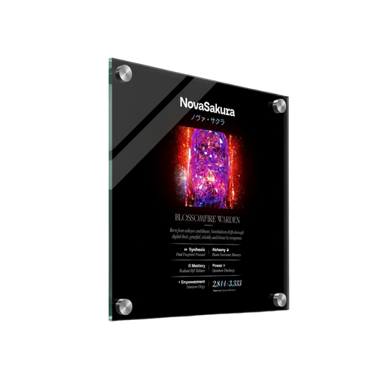 NOVA SAKURA ノヴァ・サクラ LIGHTMAGIC® INTERIOR ART (ACRYLIC WALL OBJECT)