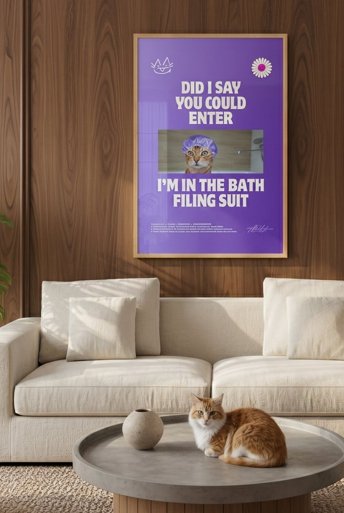 SCRUBBED NICELY / 清潔第 ART PRINT (60x90 cm / "24x36″)